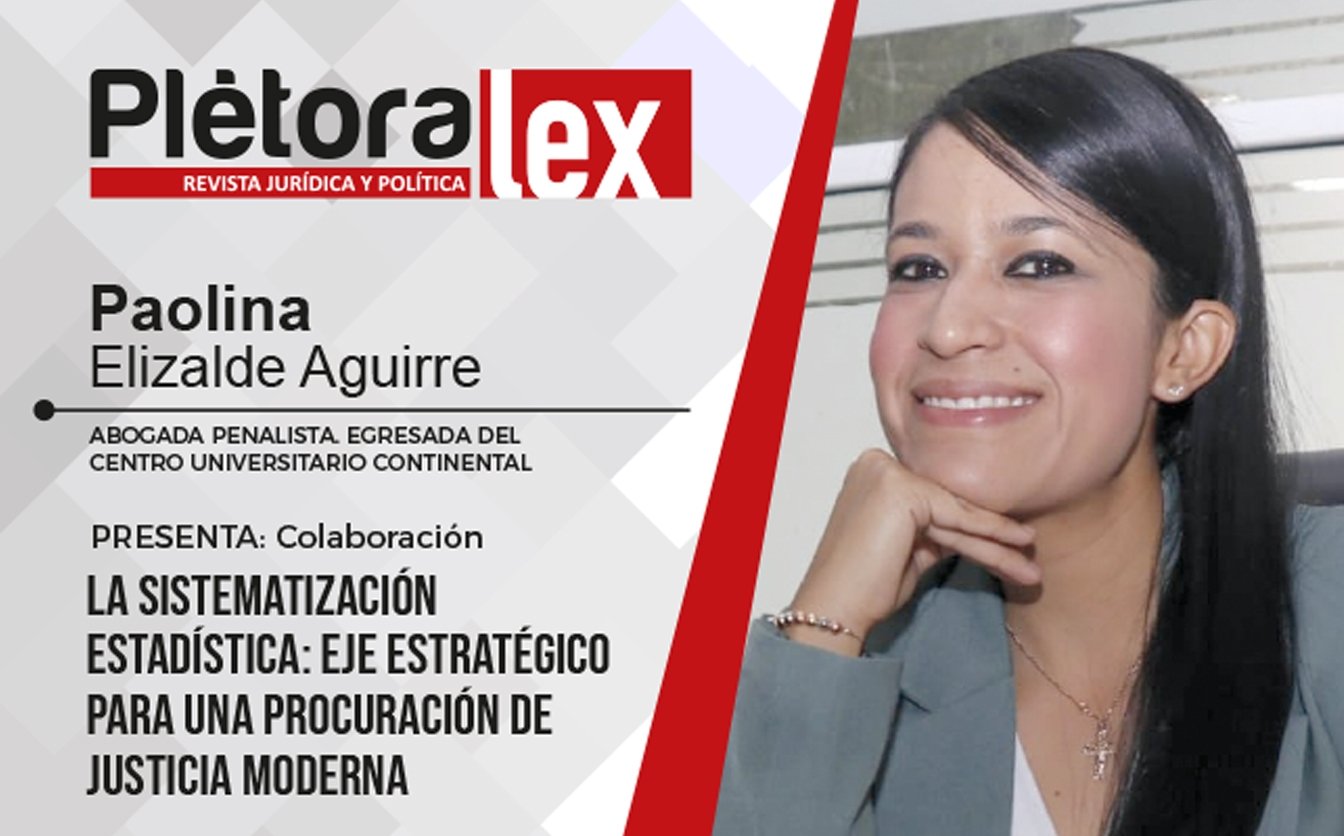La Sistematización Estadística: Eje estratégico para una Procuración de Justicia Moderna